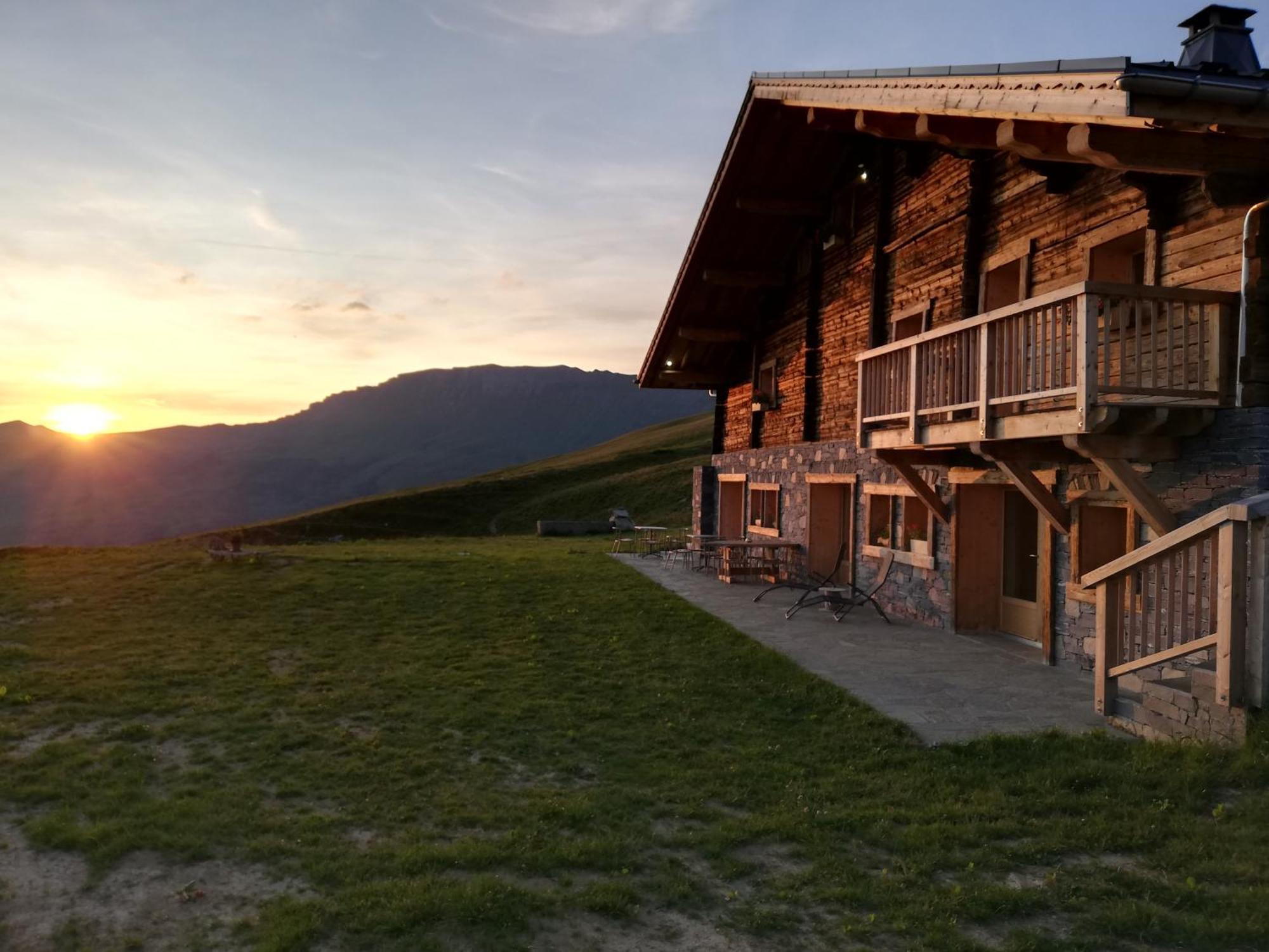 Chambres Et Tables D'Hotes Le Choton A Nono - Col Du Joly Beaufortain Hauteluce Zewnętrze zdjęcie